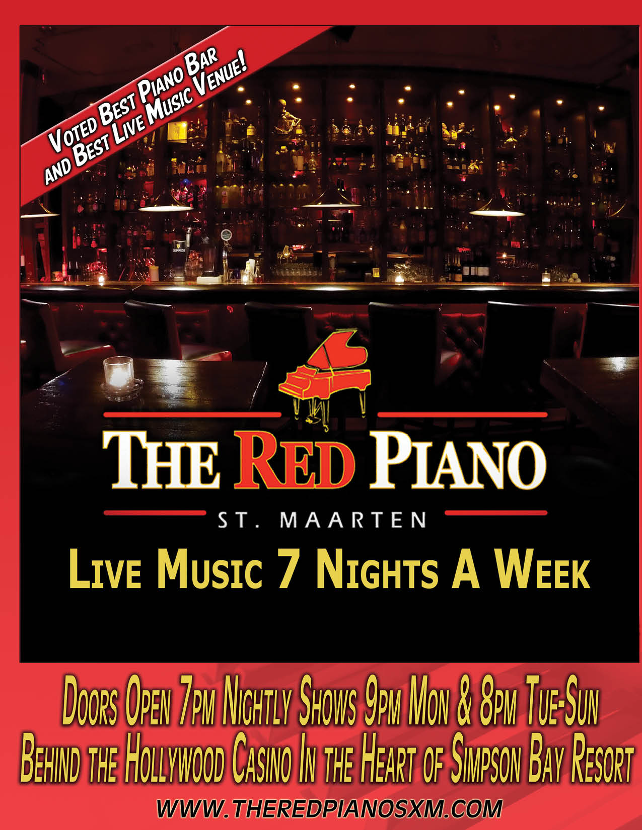 the red piano