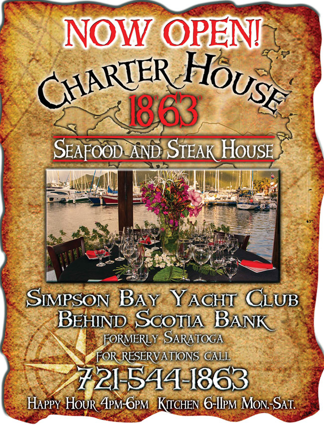 Charter House Our at Simpson Bay Resort