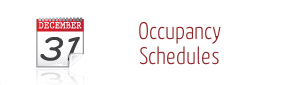 Occupancy Schedule