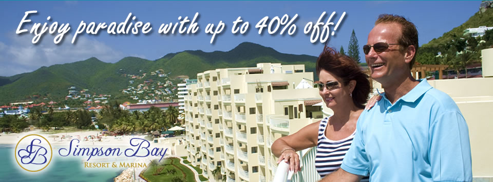 Get 30% off at Simpson Bay Resort in 2013!